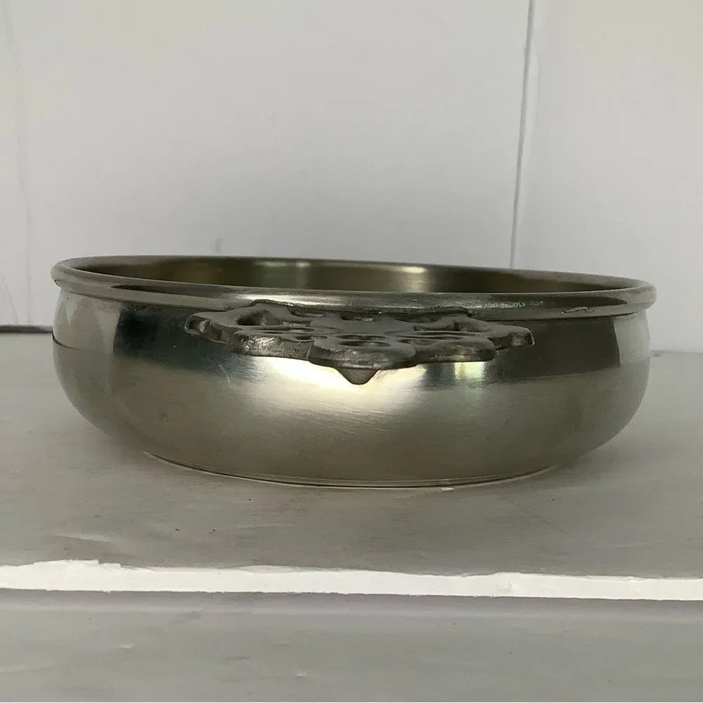 Vintage Woodbury Pewterers Porringer Bowl 5